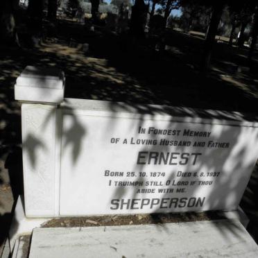SHEPPERSON Ernest 1874-1937