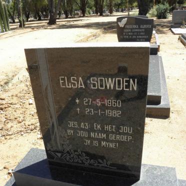 SOWDEN Elsa 1960-1982