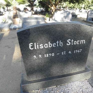 STORM Elisabeth 1890-1967