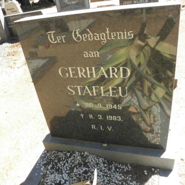 STAFLEU Gerhard 1945-1983