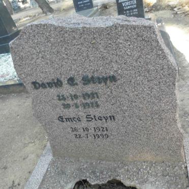 STEYN David E. 1931-1974 :: STEYN Emcé 1921-1999