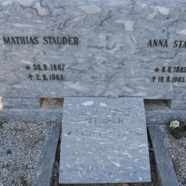 STAUDER :: VEDDER