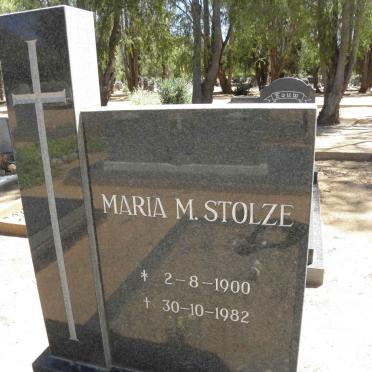 STOLZE Maria M. 1900-1982