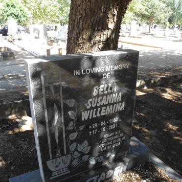STADEN Bella Susanna Willemina, van 1960-2001