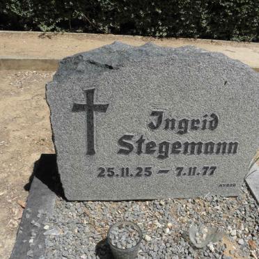 STEGEMANN Ingrid 1925-1977