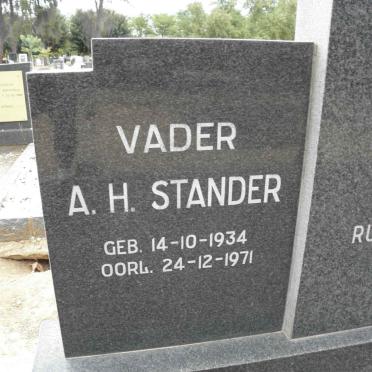 STANDER A.H. 1934-1971