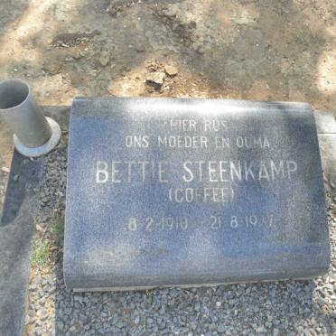 STEENKAMP Bettie nee COFFEE 1910-1977