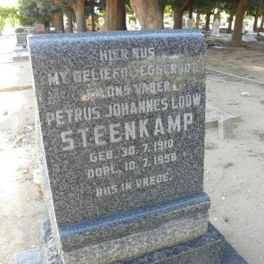 STEENKAMP Petrus Johannes Louw 1910-1958