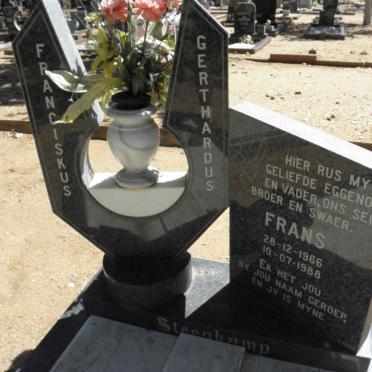 STEENKAMP Catherina Sophia 1934-2012 :: STEENKAMP Franciskus Gerthardus 1966-1988 _1
