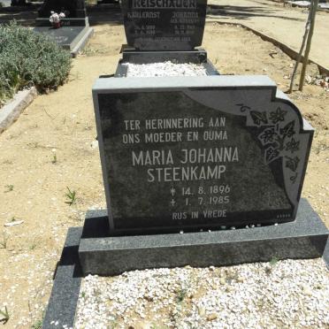 STEENKAMP Maria Johanna 1896-1985