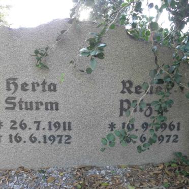 STURM Herta 1911-1972 :: PILZER Renee 1961-1972