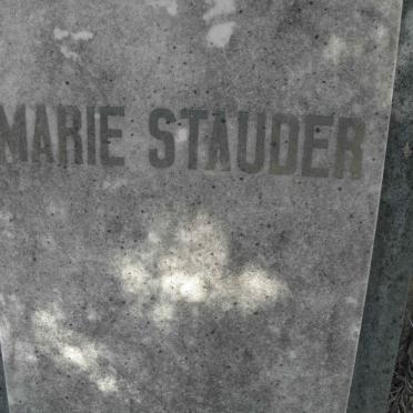 STAUDER Marie