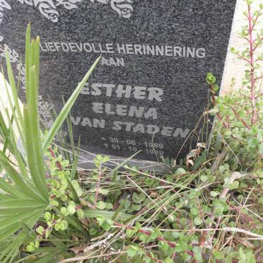 STADEN Esther Elena, van 1989-1989