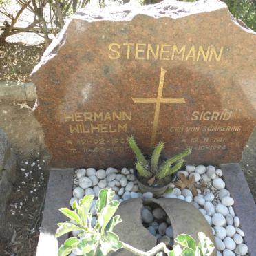 STENEMANN Hermann Wilhelm 190?-1985 &amp; Sigrid VON SOMMERING 1911-1994