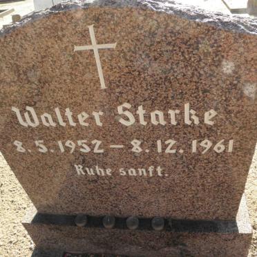 STARKE Walter 1952-1961