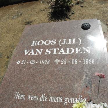 STADEN J.H., van 1928-1989