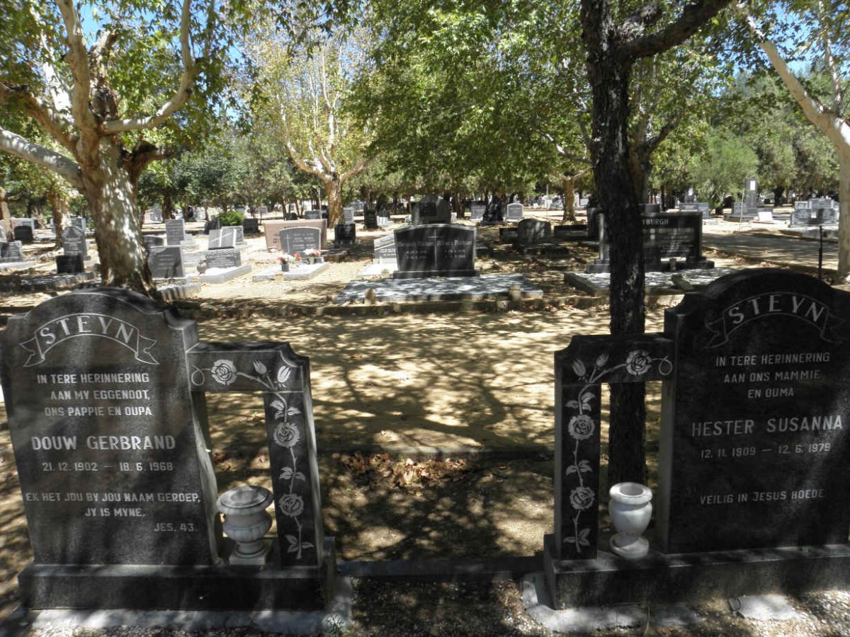 STEYN Douw Gerbrand 1902-1968 & Hester Susanna 1909-1979