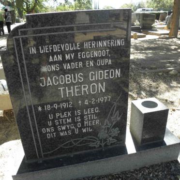 THERON Jacobus Gideon 1912-1977