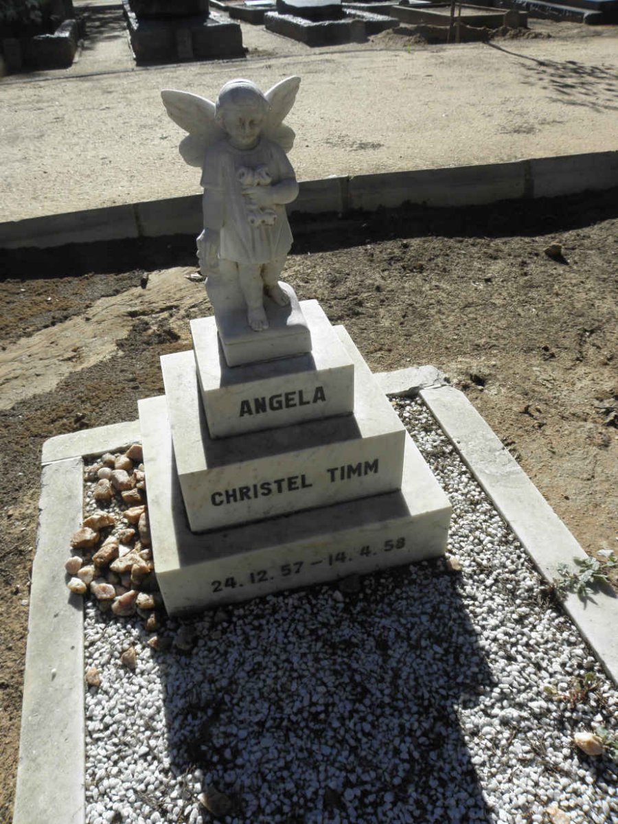 TIMM Angela Christel 1957-1958