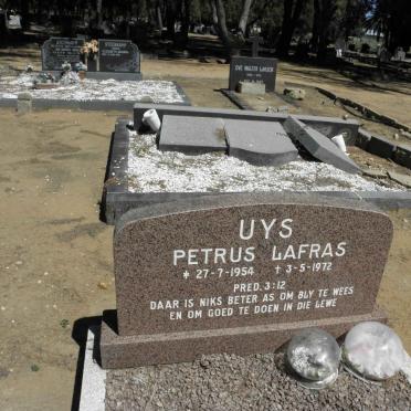 UYS Petrus Lafras 1954-1972