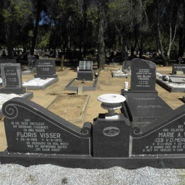 VISSER Floris 1918-1972 & Marie A. V.D. MERWE 1926-1984