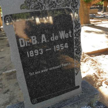 WET B.A., de 1893-1954