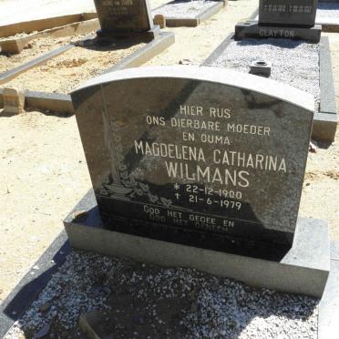 WILMANS Magdelena Catharina 1900-1979