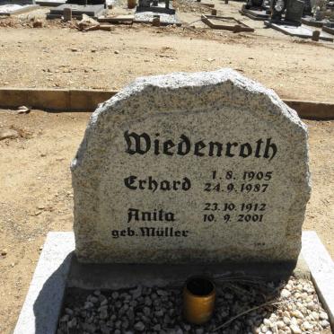 WIEDENROTH Erhard 1905-1987 &amp; Anita MÜLLER 1912-2001