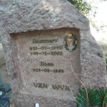 WYK Rosemary, van 1970-2002 &amp; Deon 1964-