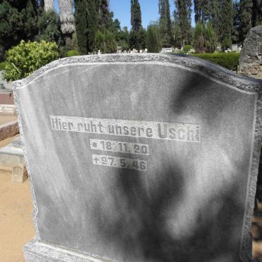 ? Uschi 1920-1946