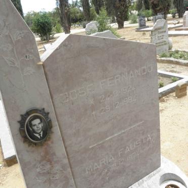 ? Jose Fernando 1924-1984 &amp; Maria Fausta 1934-