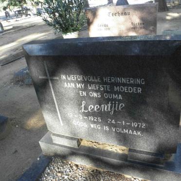 ? Leentjie 1925-1972