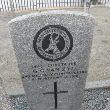 ZYL G.G. van -1918