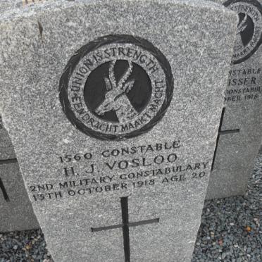 VOSLOO H.J. -1918