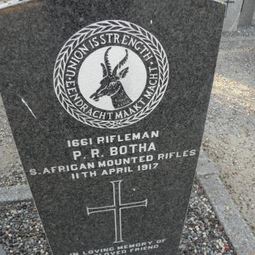 BOTHA P.R. -1917
