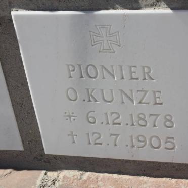 KUNZE O. 1878-1905
