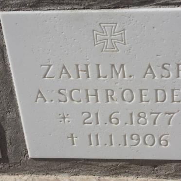 SCHROEDER A. 1877-1906