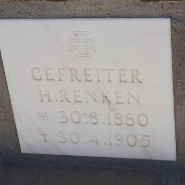 RENKEN H. 1880-1905