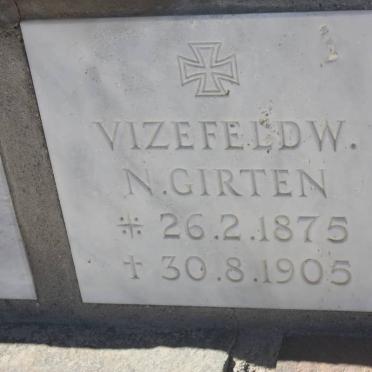 GIRTEN N. 1875-1905