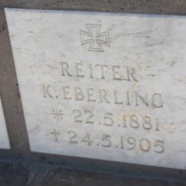 EBERLING K. 1881-1905