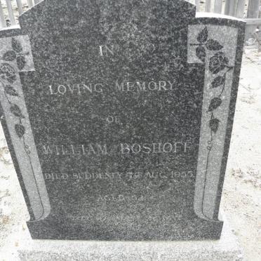 BOSHOFF William -1955