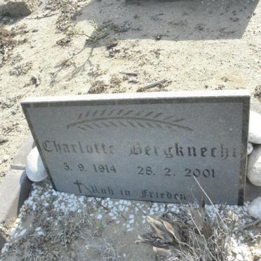 BERGKNECHT Charlotte 1914-2001