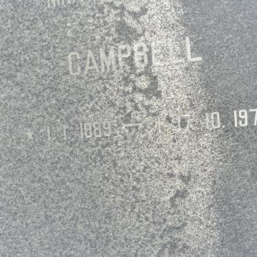 CAMPBELL 1889-1979
