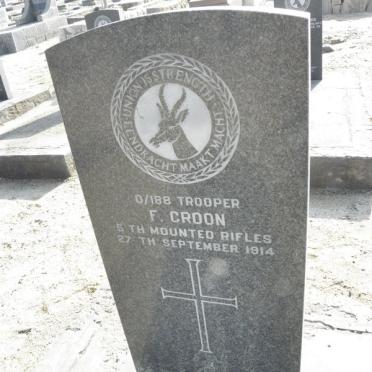CROON F. -1914
