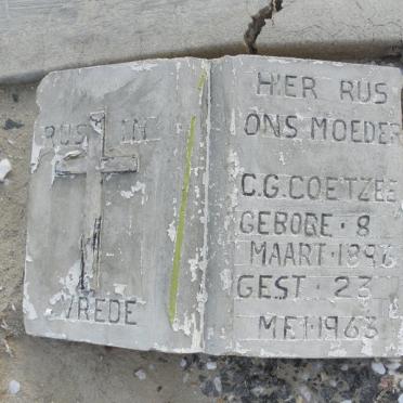 COETZEE C.G. 1896-1963