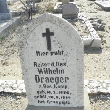 DRAEGER Wilhelm 1886-1914