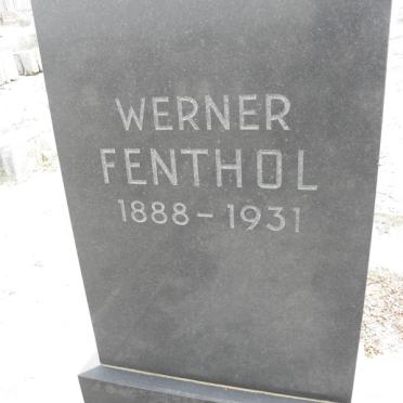 FENTHOL Werner 1888-1931