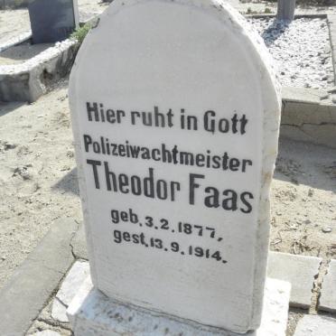FAAS Theodor 1877-1914