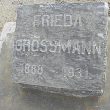 GROSSMANN Frieda 1888-1931