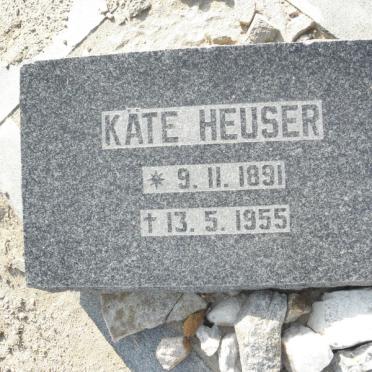 HEUSER Kate 1891-1955